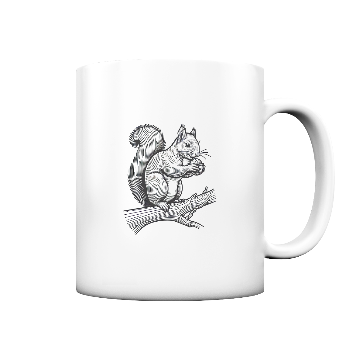 Woodland Squirrel - matt mug