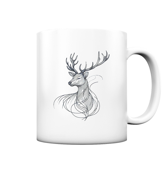 Elegant Stag - Tasse matt