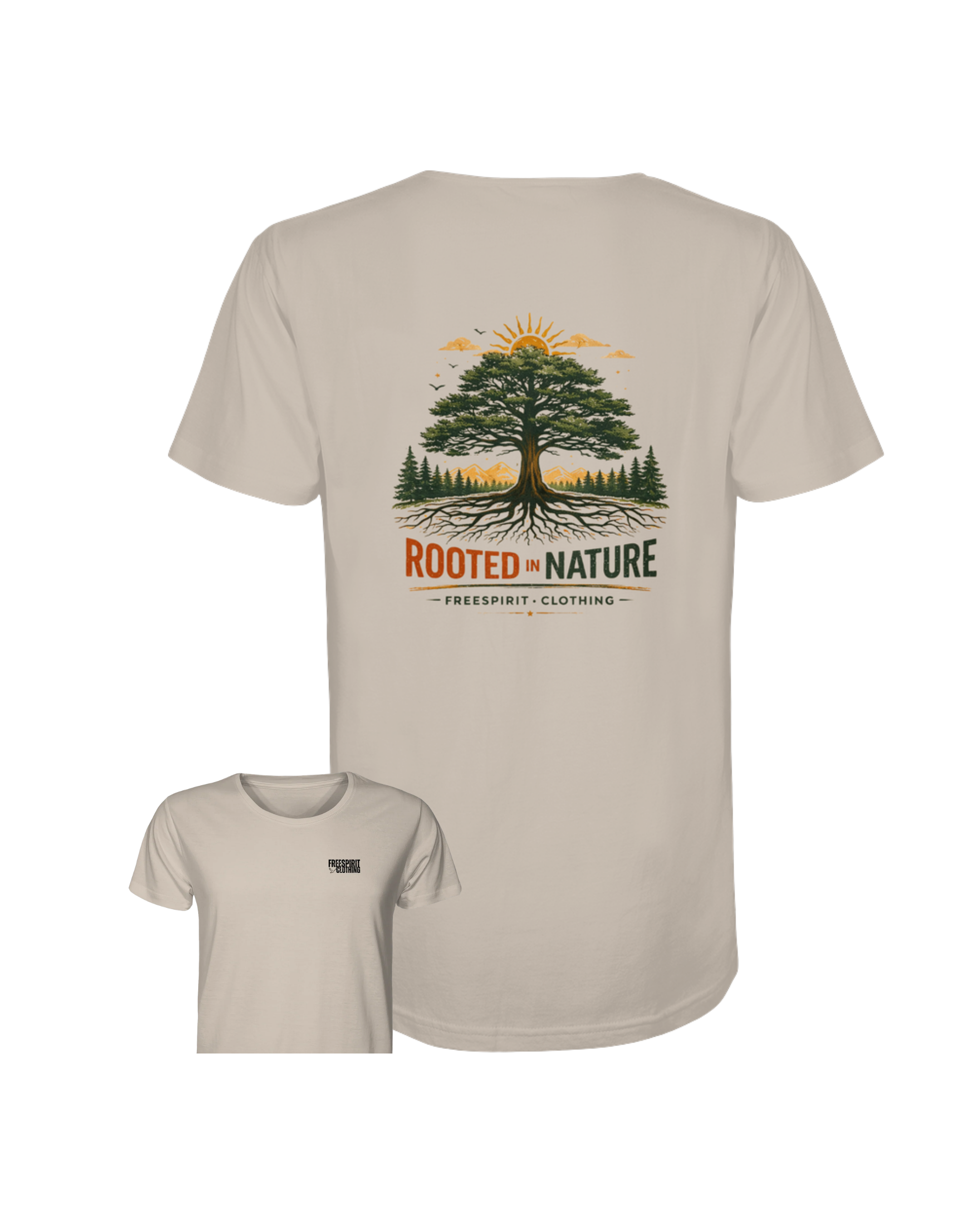 ROOTED IN NATURE - Organic Shirt