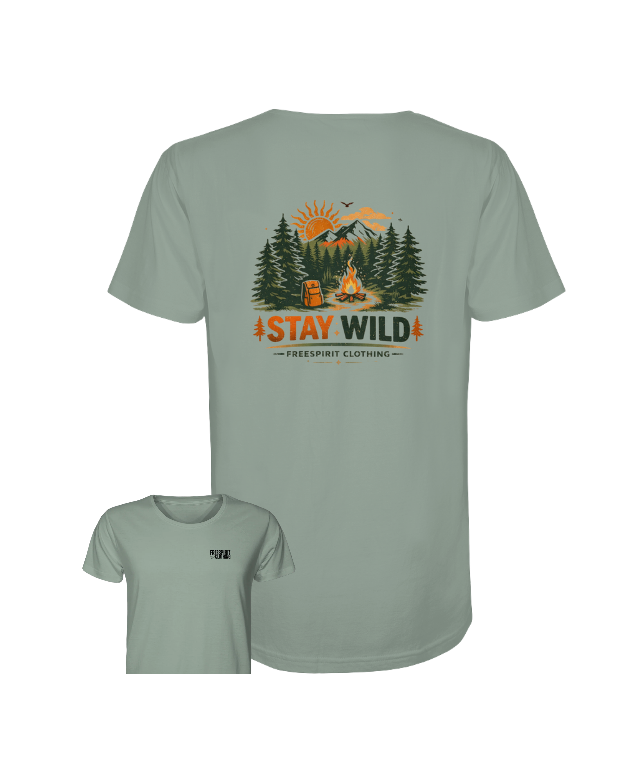 STAY WILD - Organic Shirt