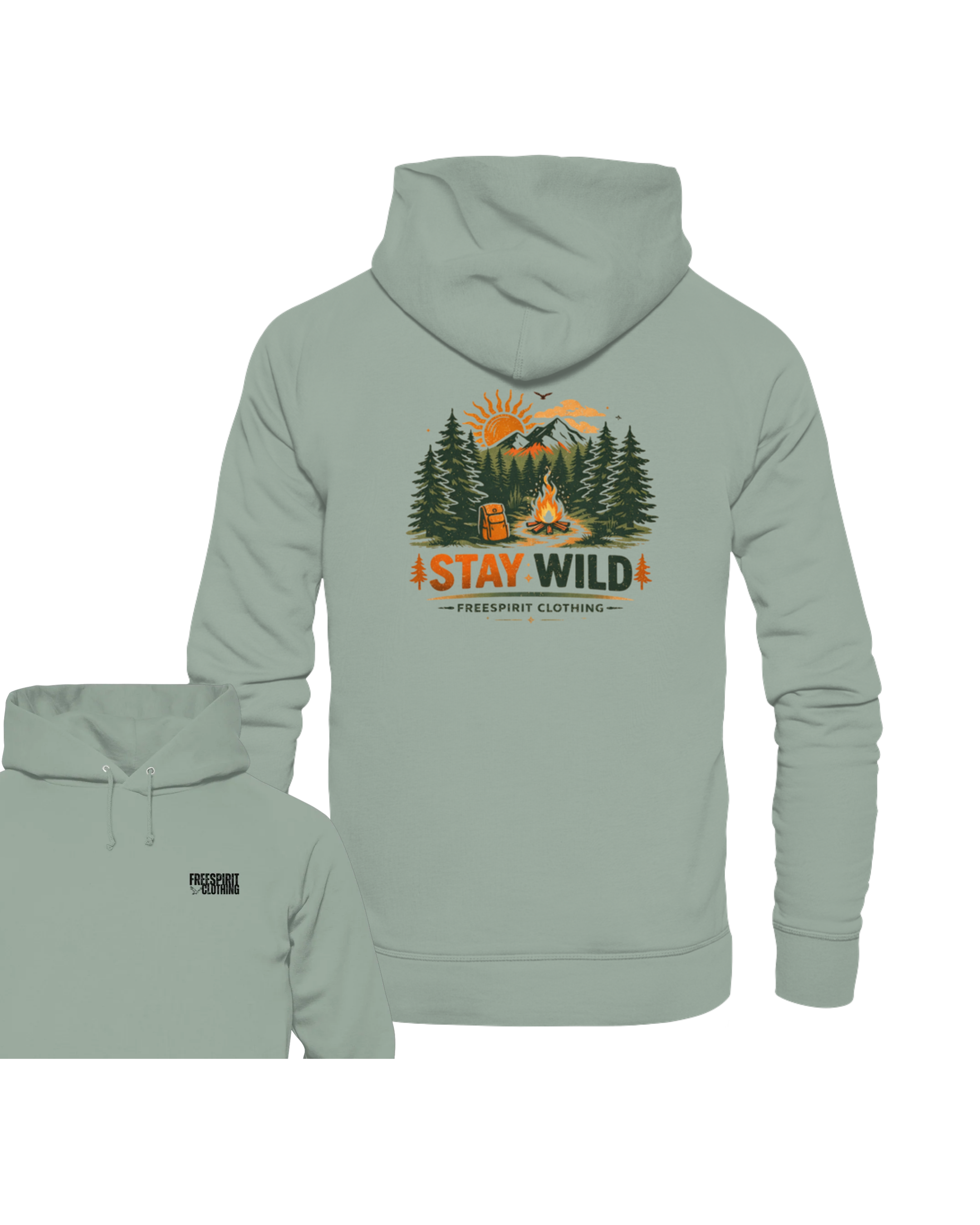 STAY WILD - Organic Hoodie