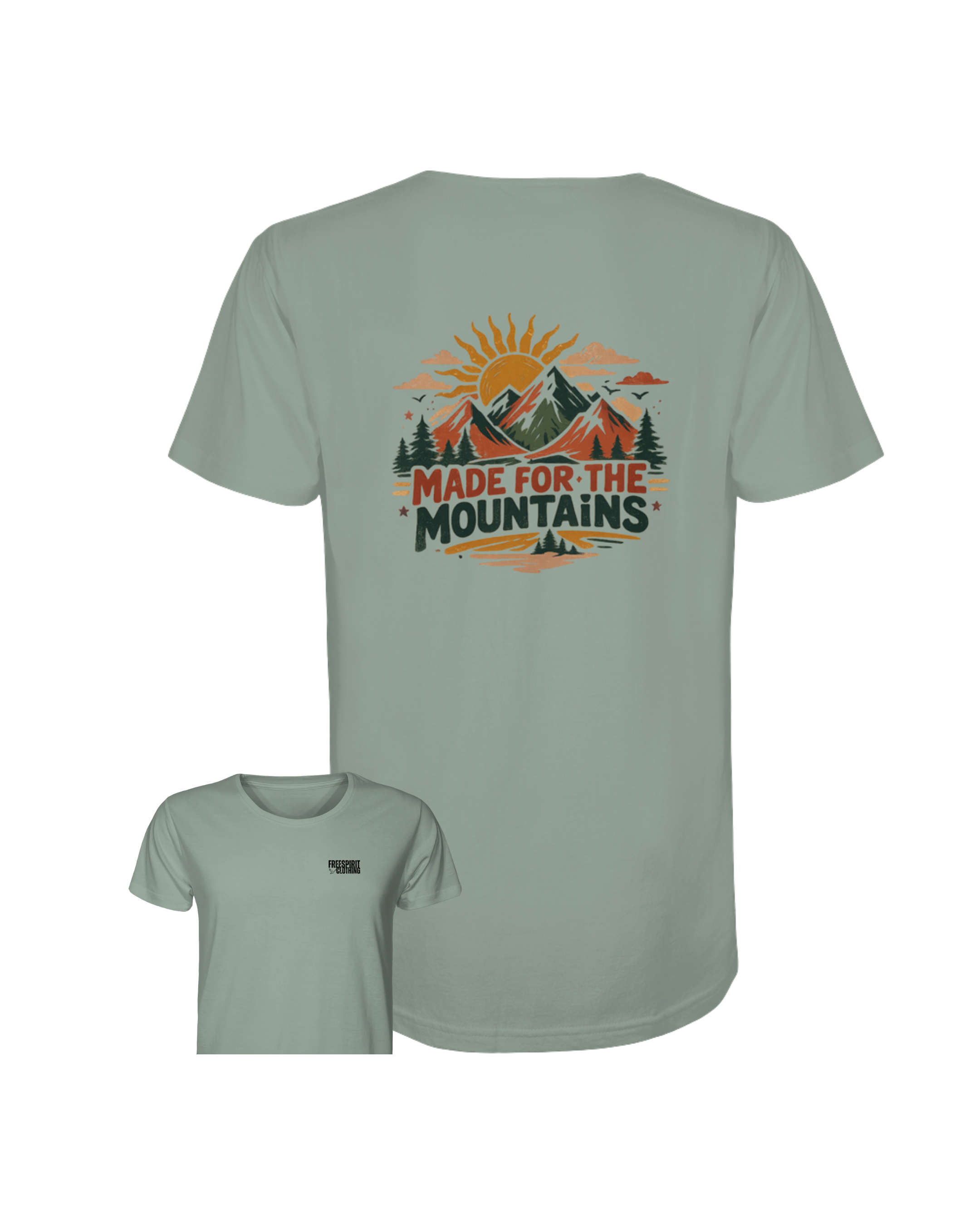 MADE FOR THE MOUNTAINS - Organic Shirt