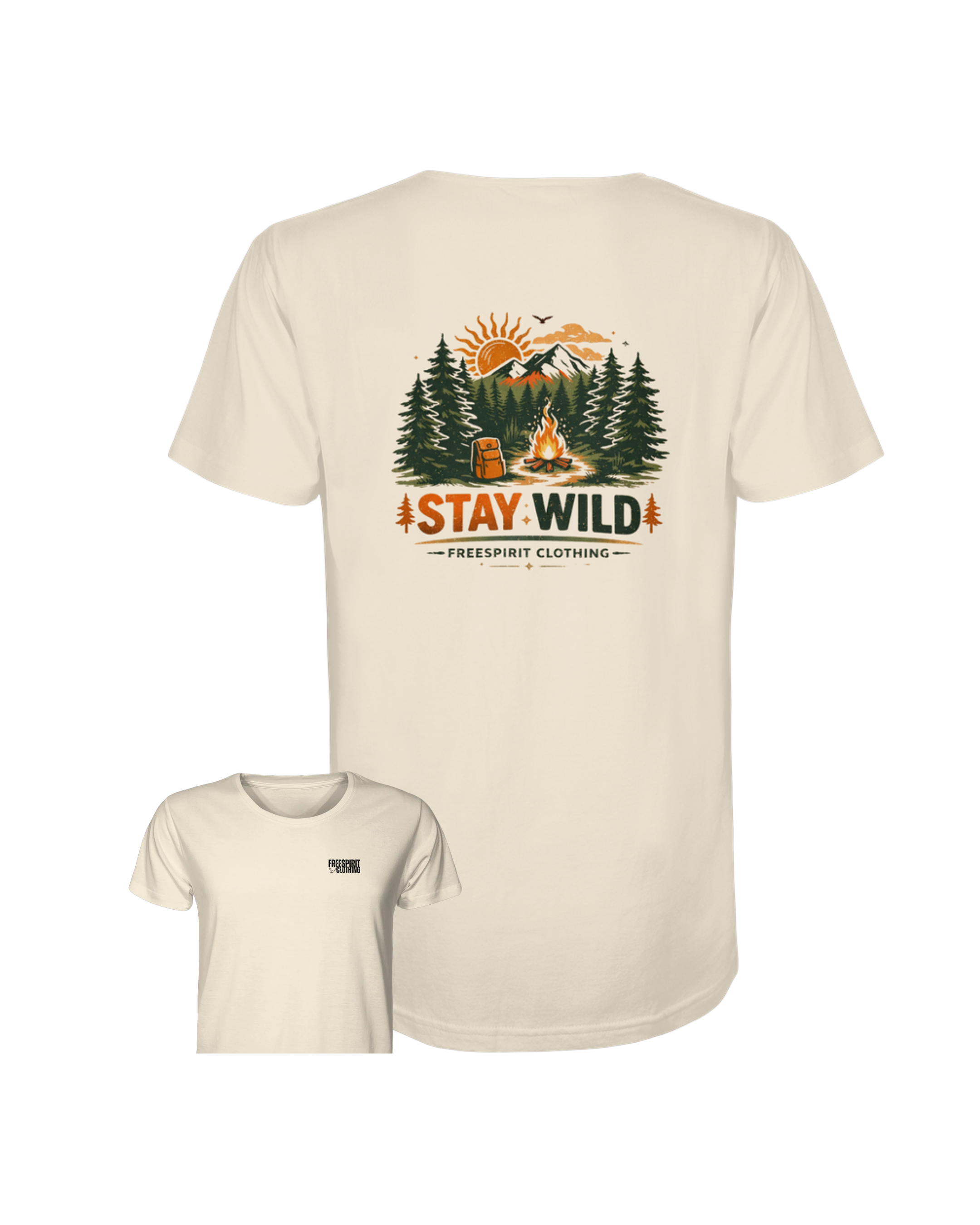 STAY WILD - Organic Shirt