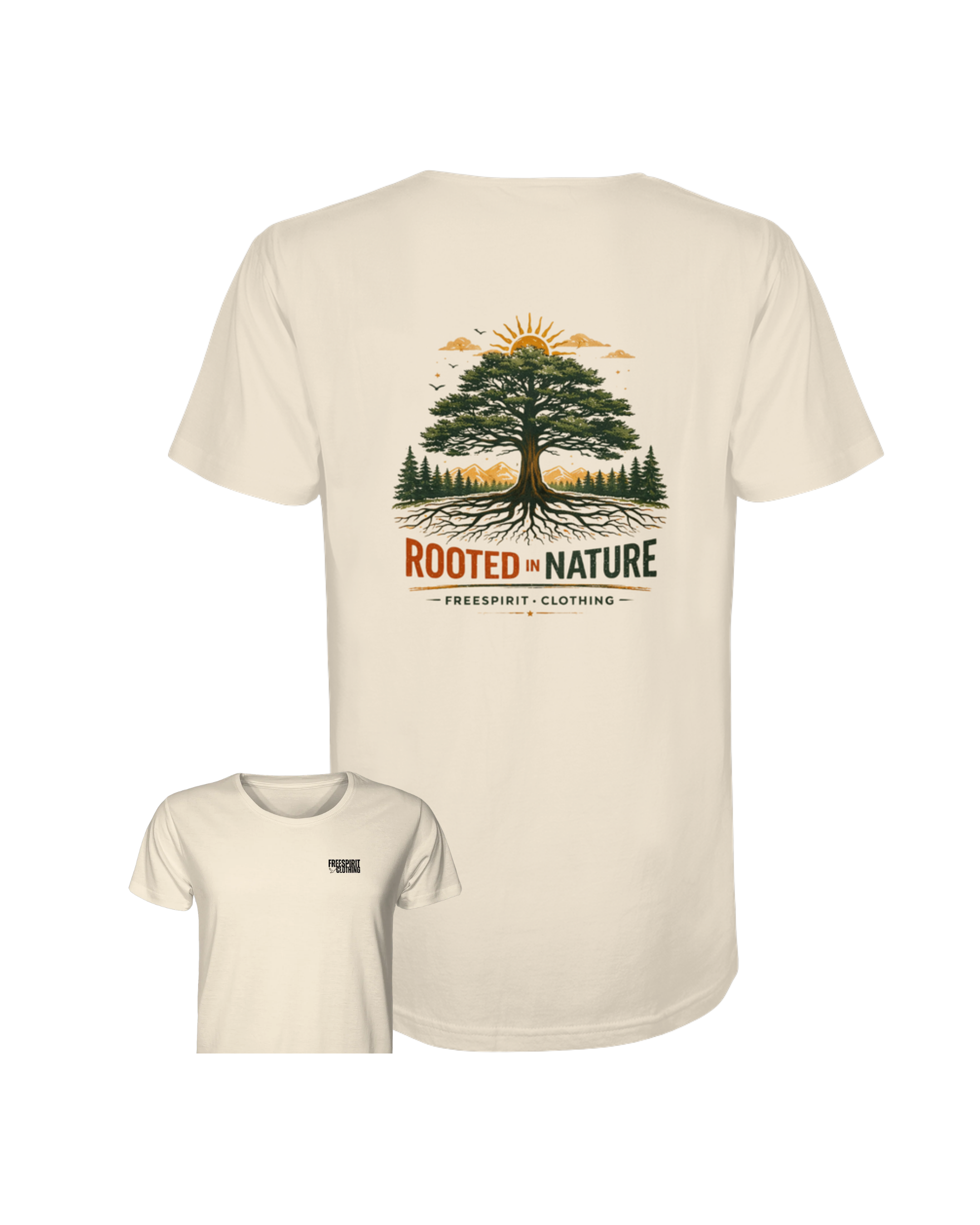 ROOTED IN NATURE - Organic Shirt