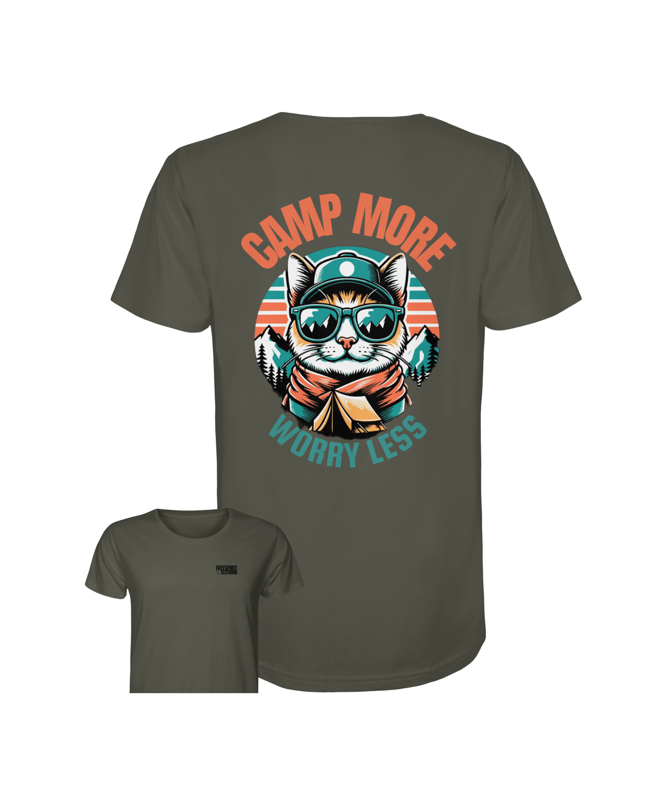 Camp More Worry Less - Organic Shirt