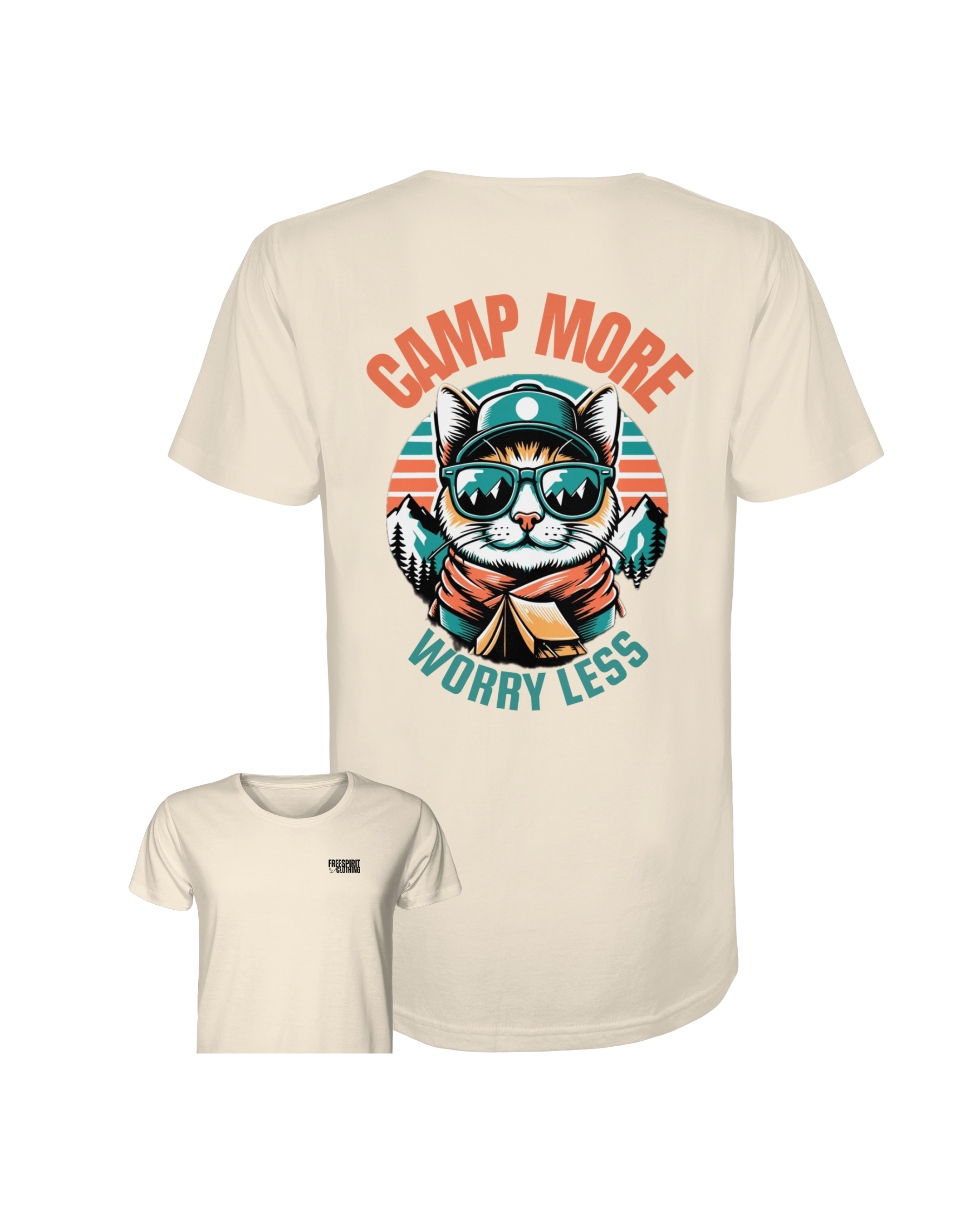 Camp More Worry Less - Organic Shirt