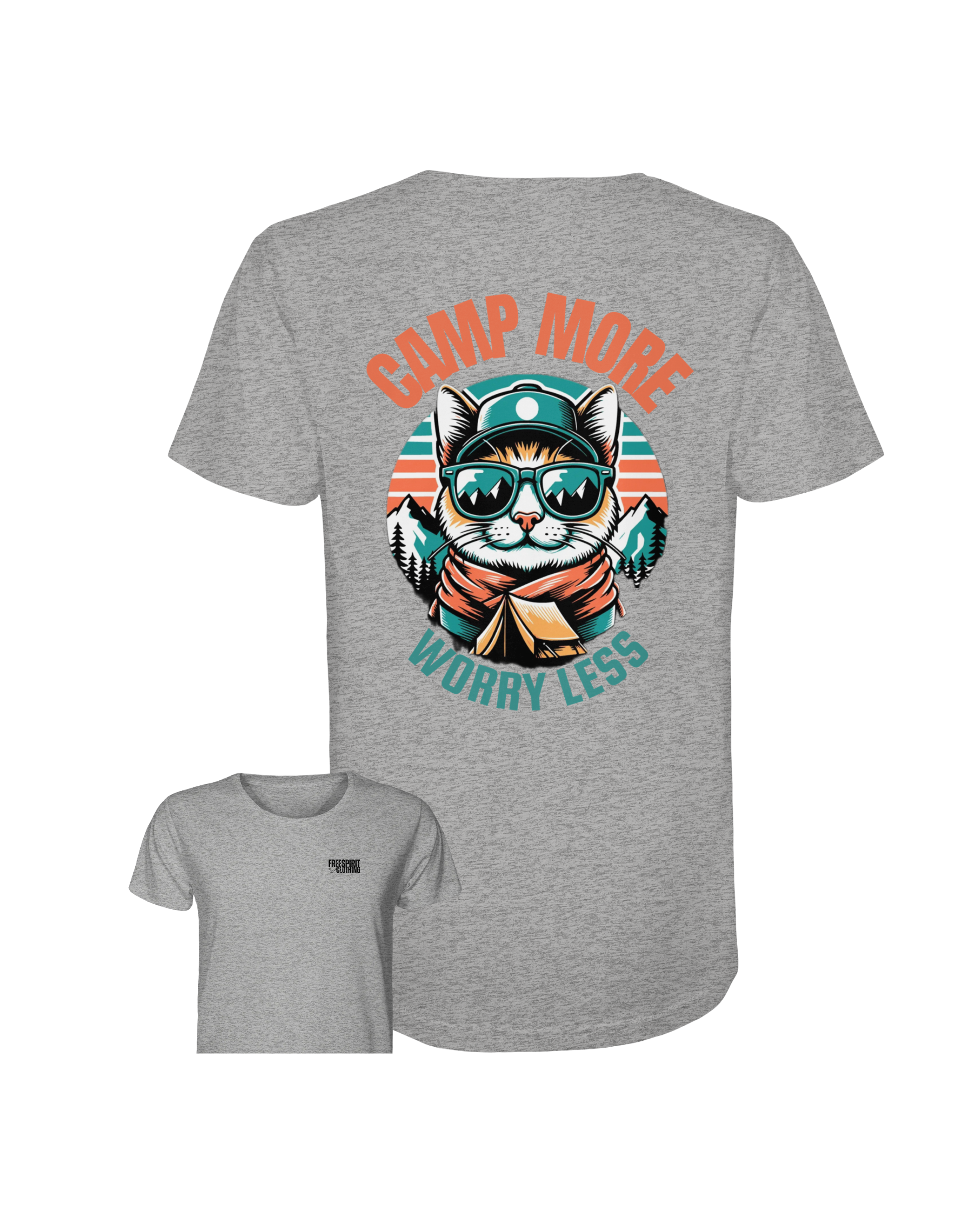 Camp More Worry Less - Organic Shirt
