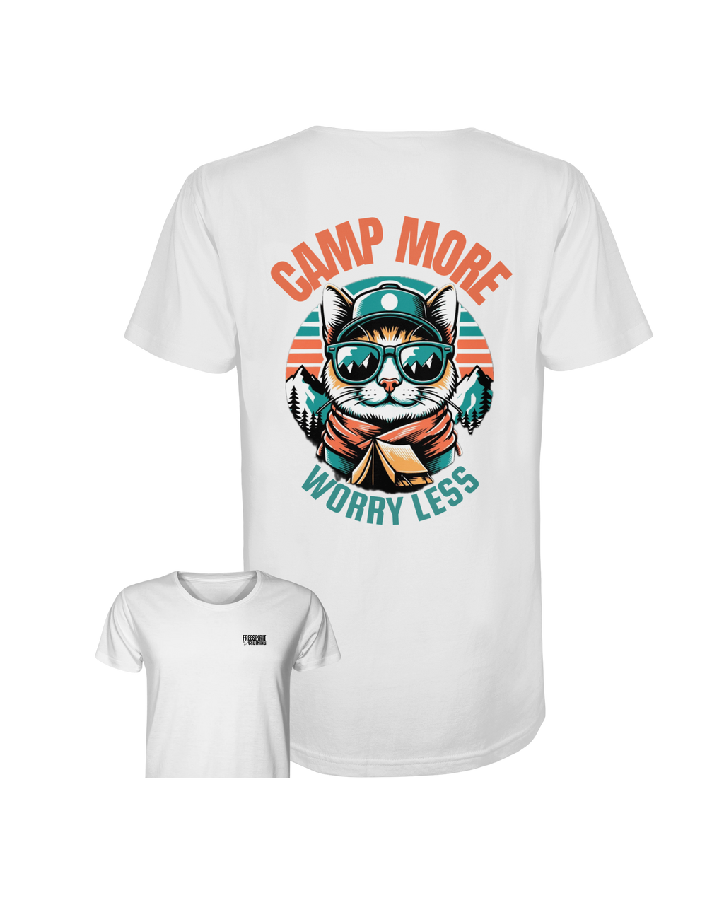 Camp More Worry Less - Organic Shirt