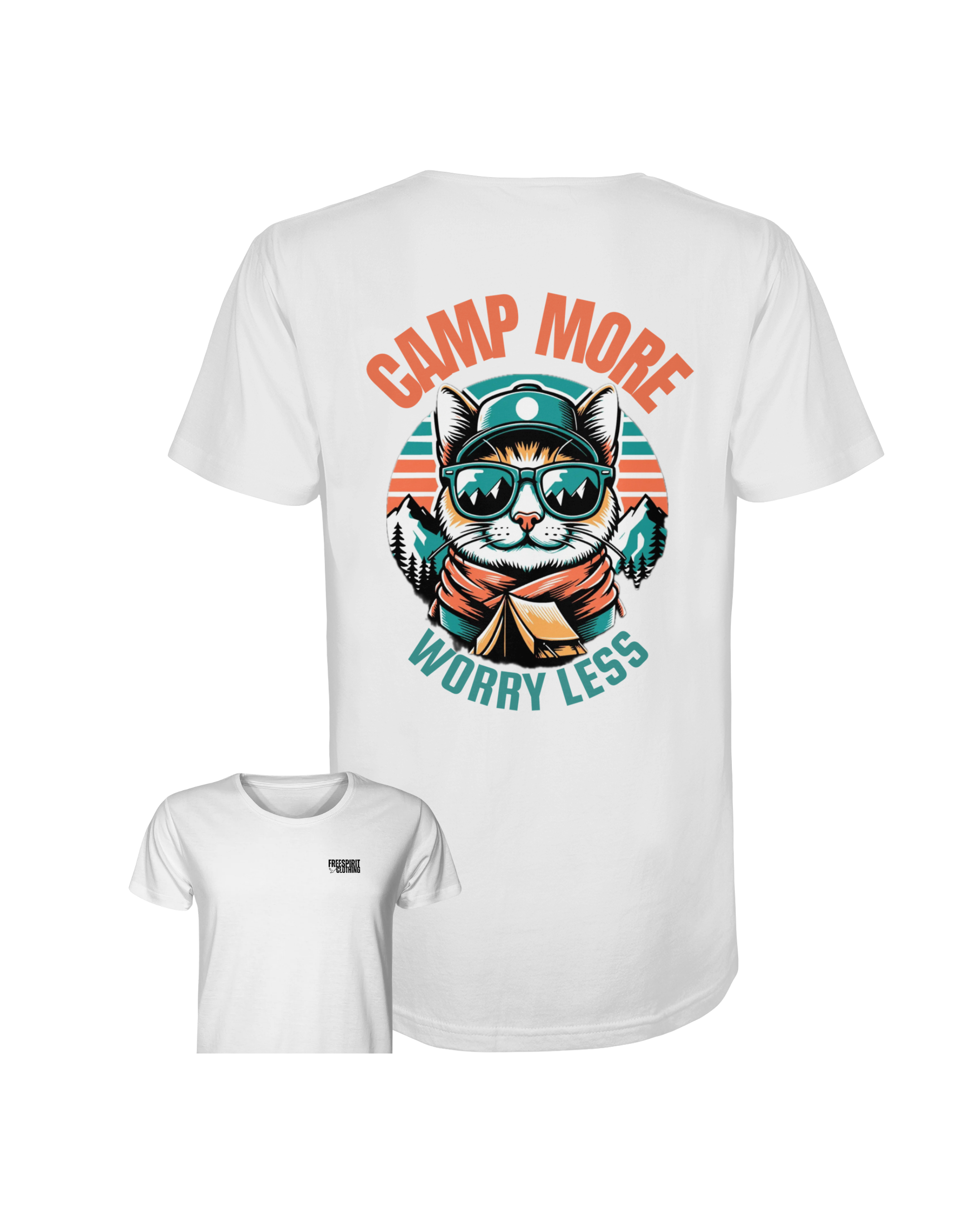 Camp More Worry Less - Organic Shirt