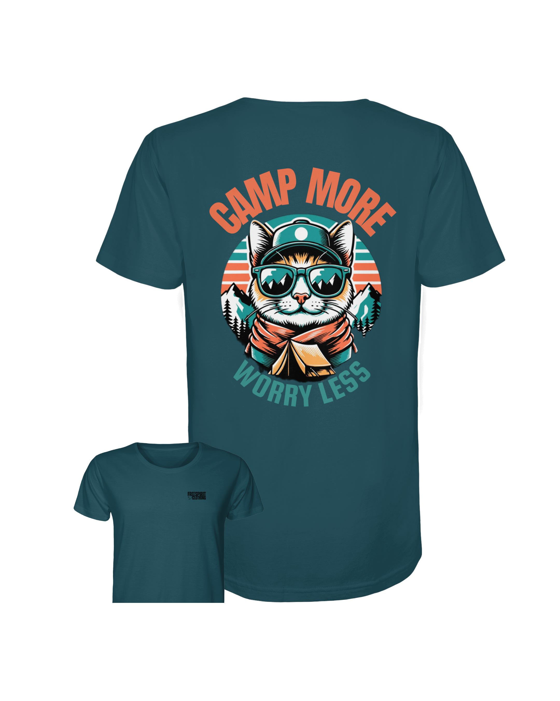 Camp More Worry Less - Organic Shirt