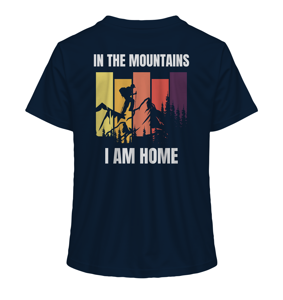 In the Mountains I Am Home - Ladies Organic Shirt