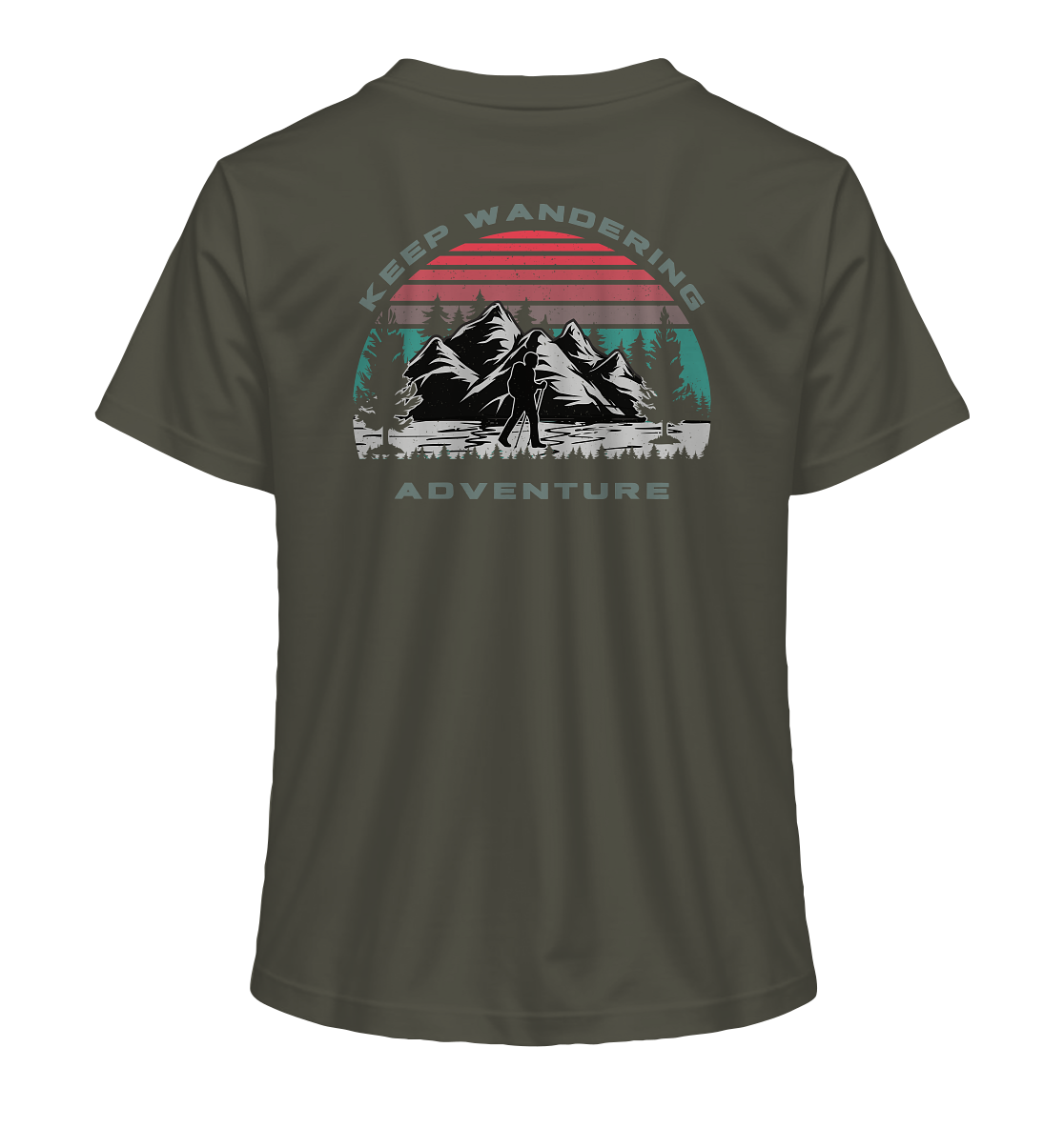 Keep Wandering Adventure - Ladies Organic Shirt