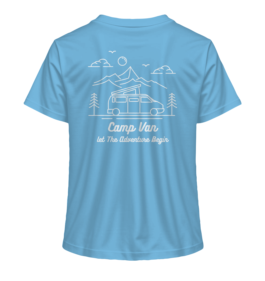 Camper Van Adventure - Ladies Organic Shirt
