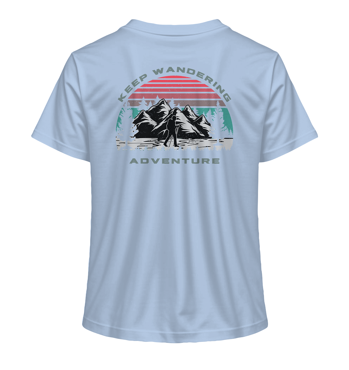 Keep Wandering Adventure - Ladies Organic Shirt