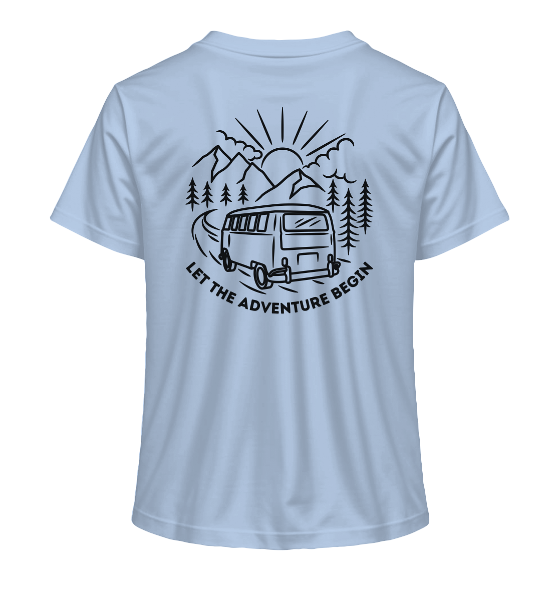 Let The Adventure Begins - Ladies Organic Shirt