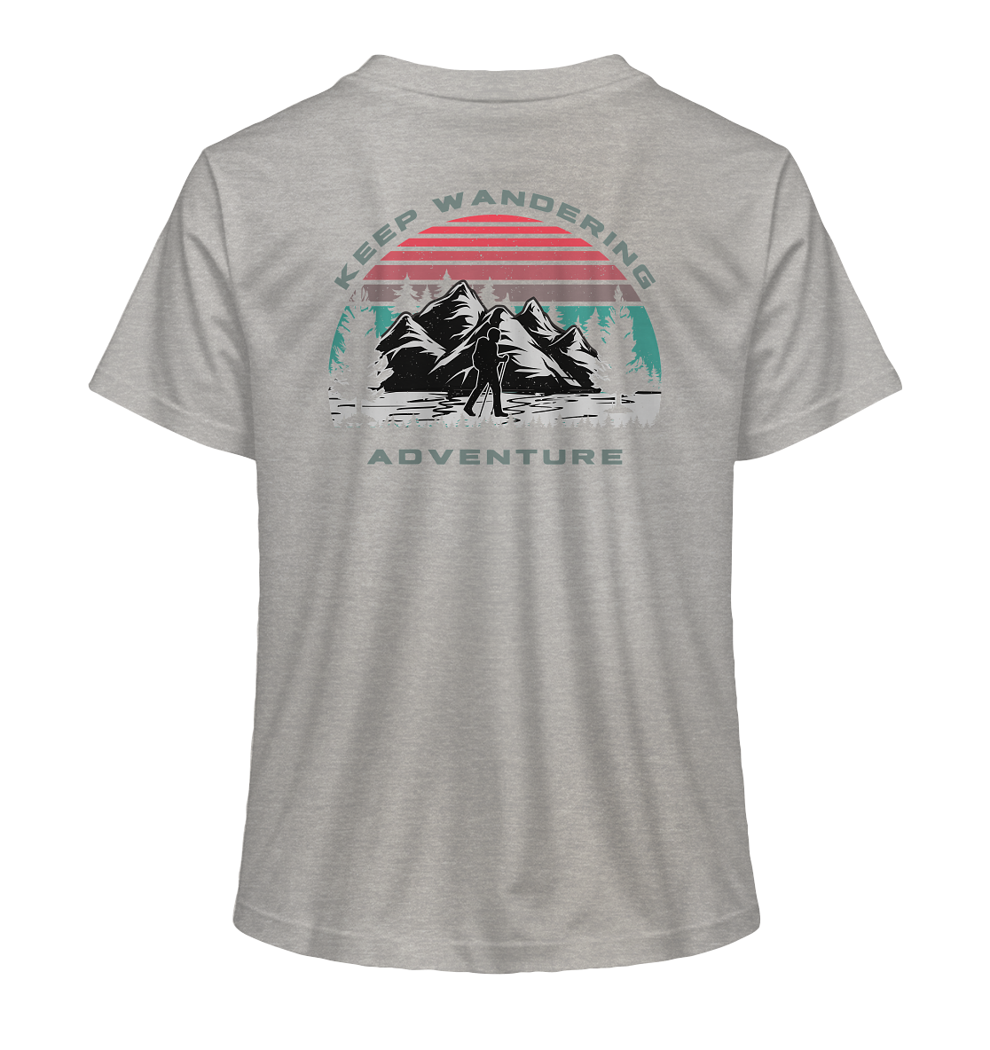 Keep Wandering Adventure - Ladies Organic Shirt
