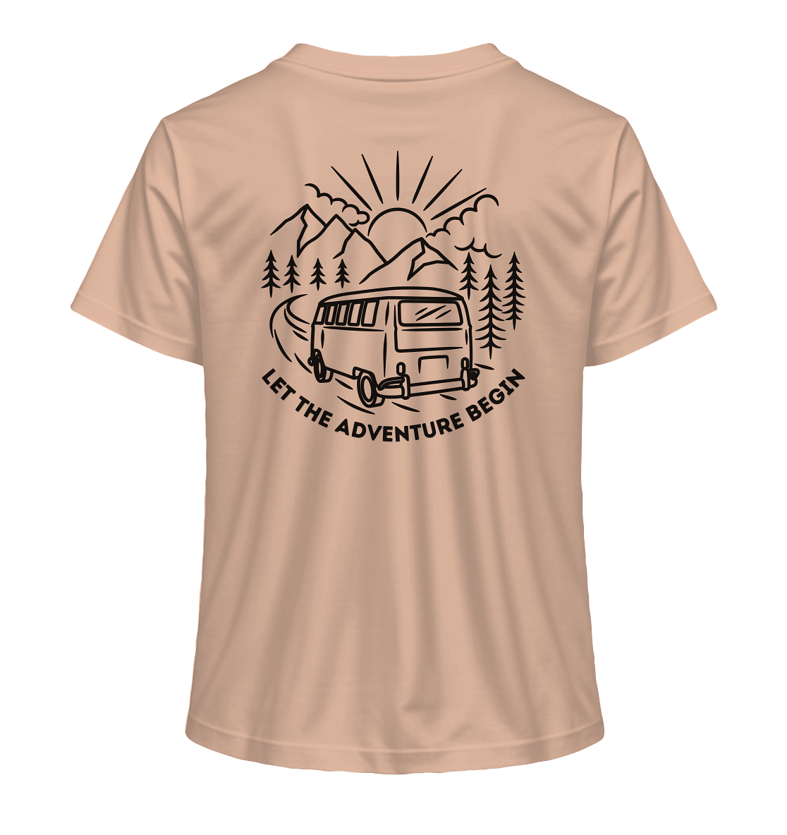 Let The Adventure Begins - Ladies Organic Shirt