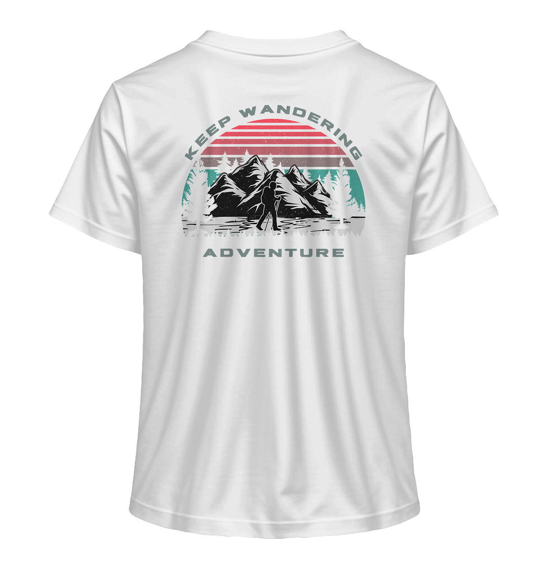 Keep Wandering Adventure - Ladies Organic Shirt