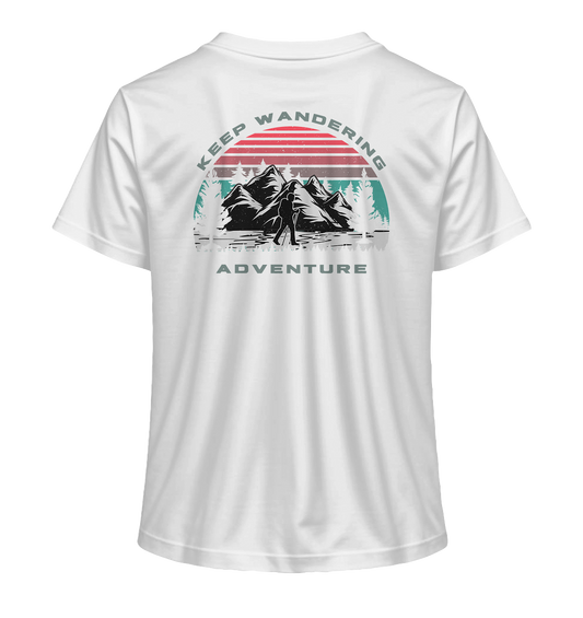 Keep Wandering Adventure - Ladies Organic Shirt
