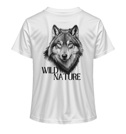 Wild Nature Wolf  - Ladies Organic Shirt