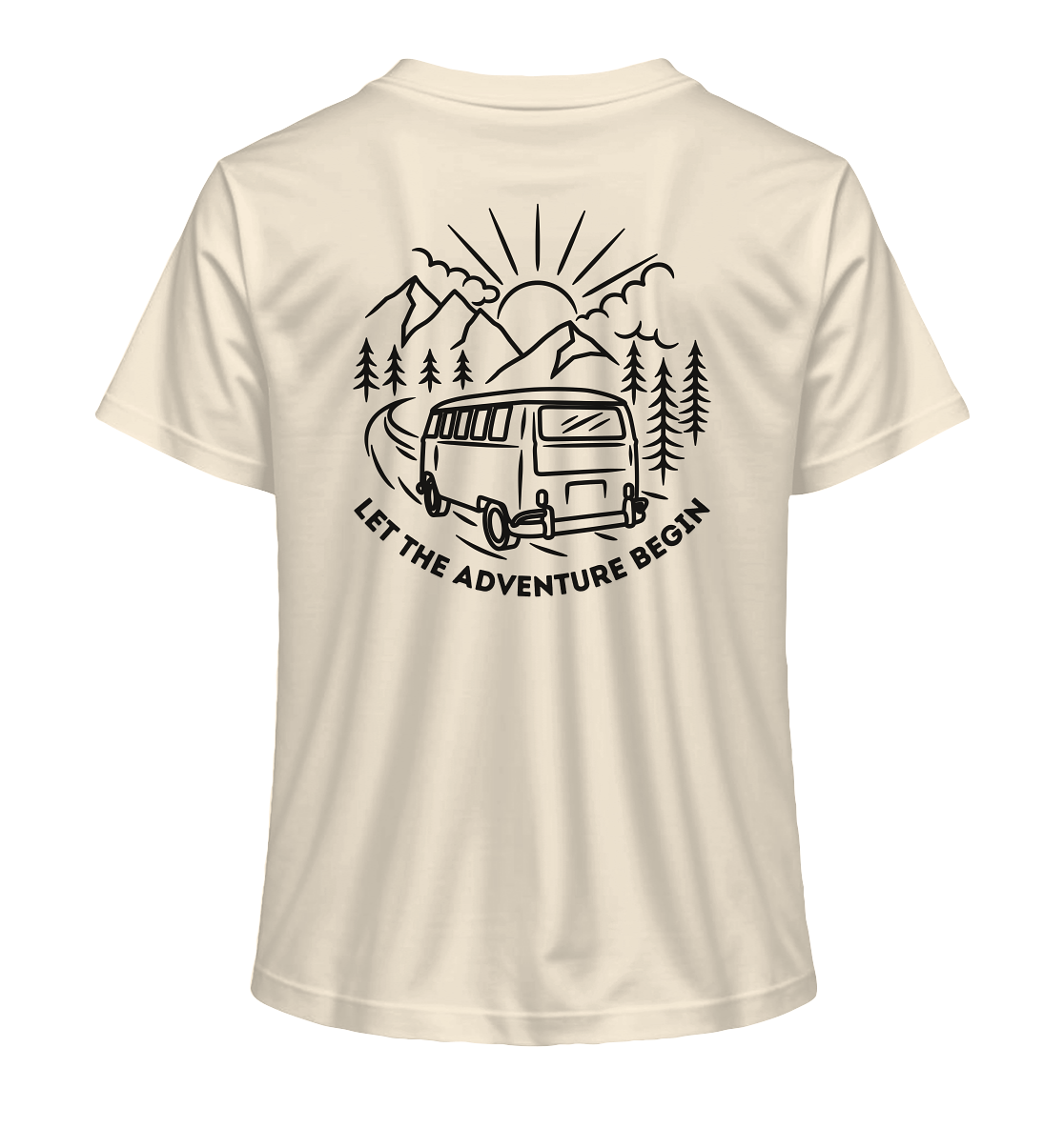Let The Adventure Begins - Ladies Organic Shirt