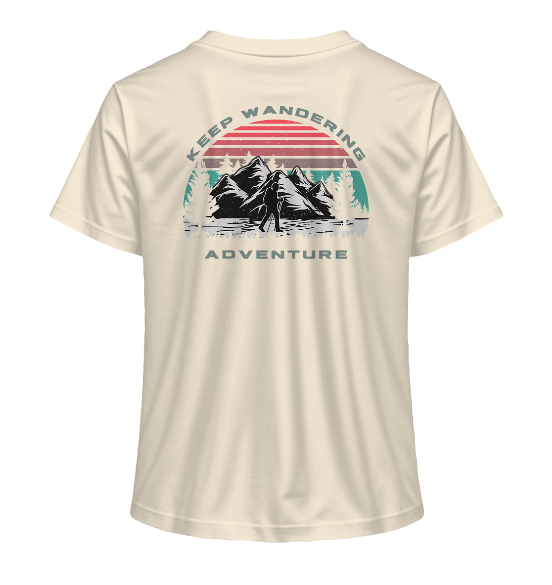 Keep Wandering Adventure - Ladies Organic Shirt