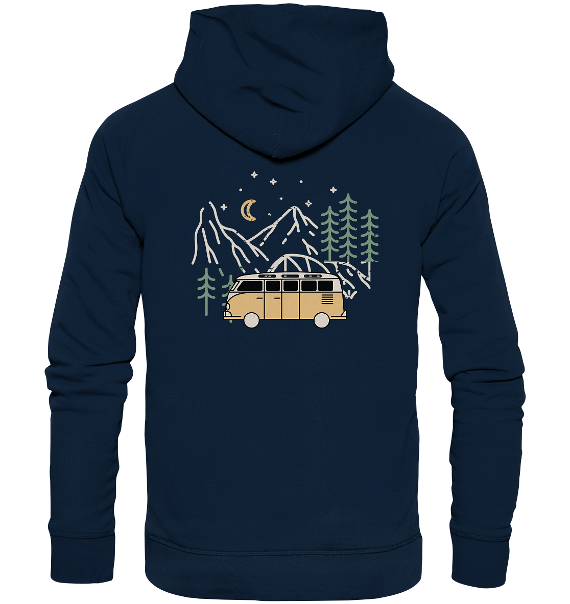 Vintage Camper Adventure - Organic Hoodie