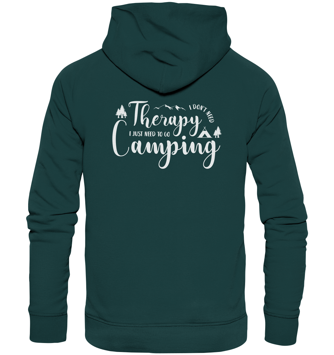 Camping Therapy - Organic Hoodie