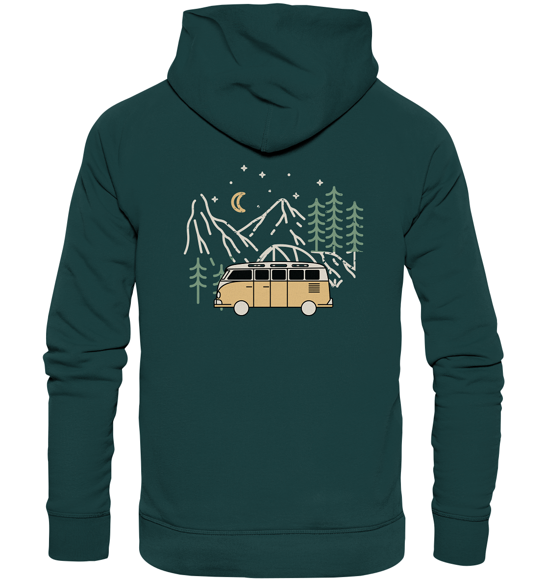 Vintage Camper Adventure - Organic Hoodie