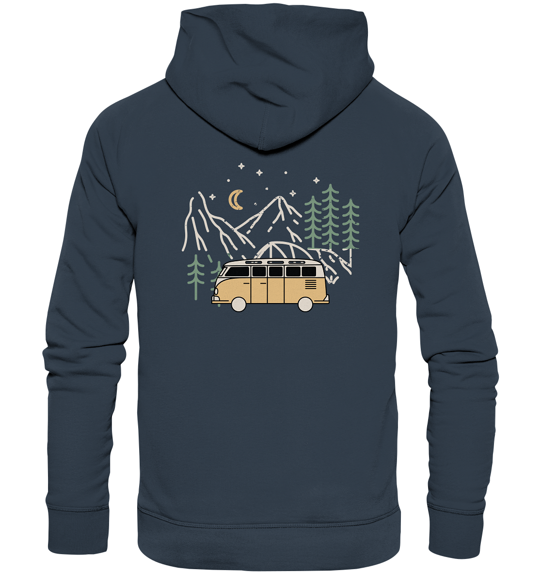 Vintage Camper Adventure - Organic Hoodie