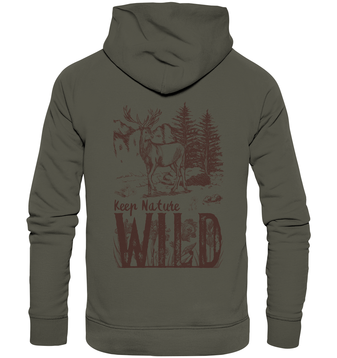 Keep Nature Wild - Organic Hoodie