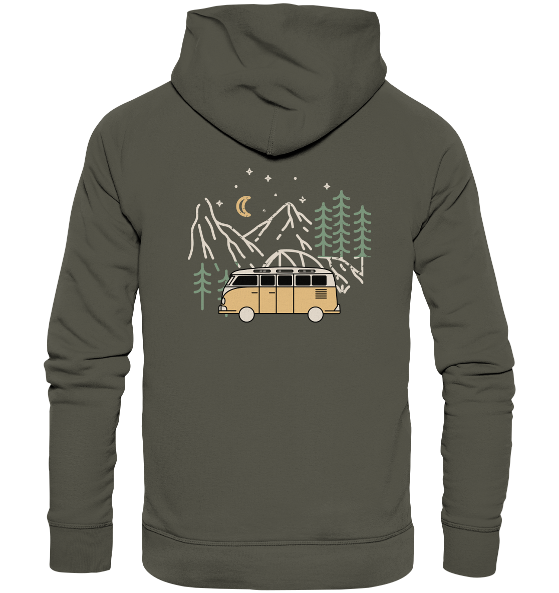 Vintage Camper Adventure - Organic Hoodie