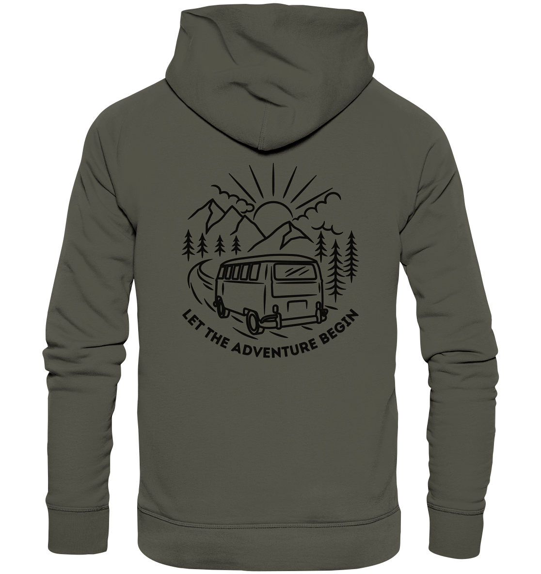 Let The Adventure Begins - Organic Hoodie