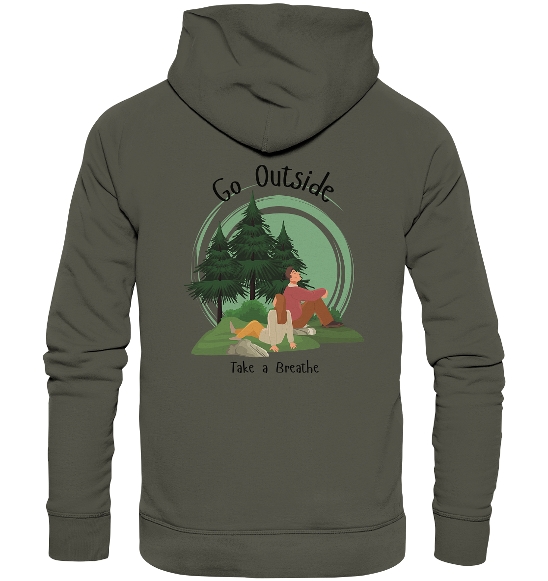 Nature Escape – Chill &amp; Relax - Organic Hoodie