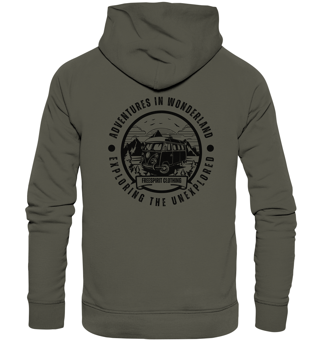 Adventures in Wonderland - Organic Hoodie