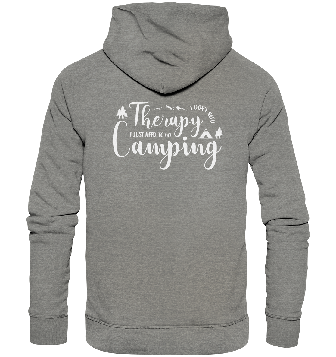 Camping Therapy - Organic Hoodie