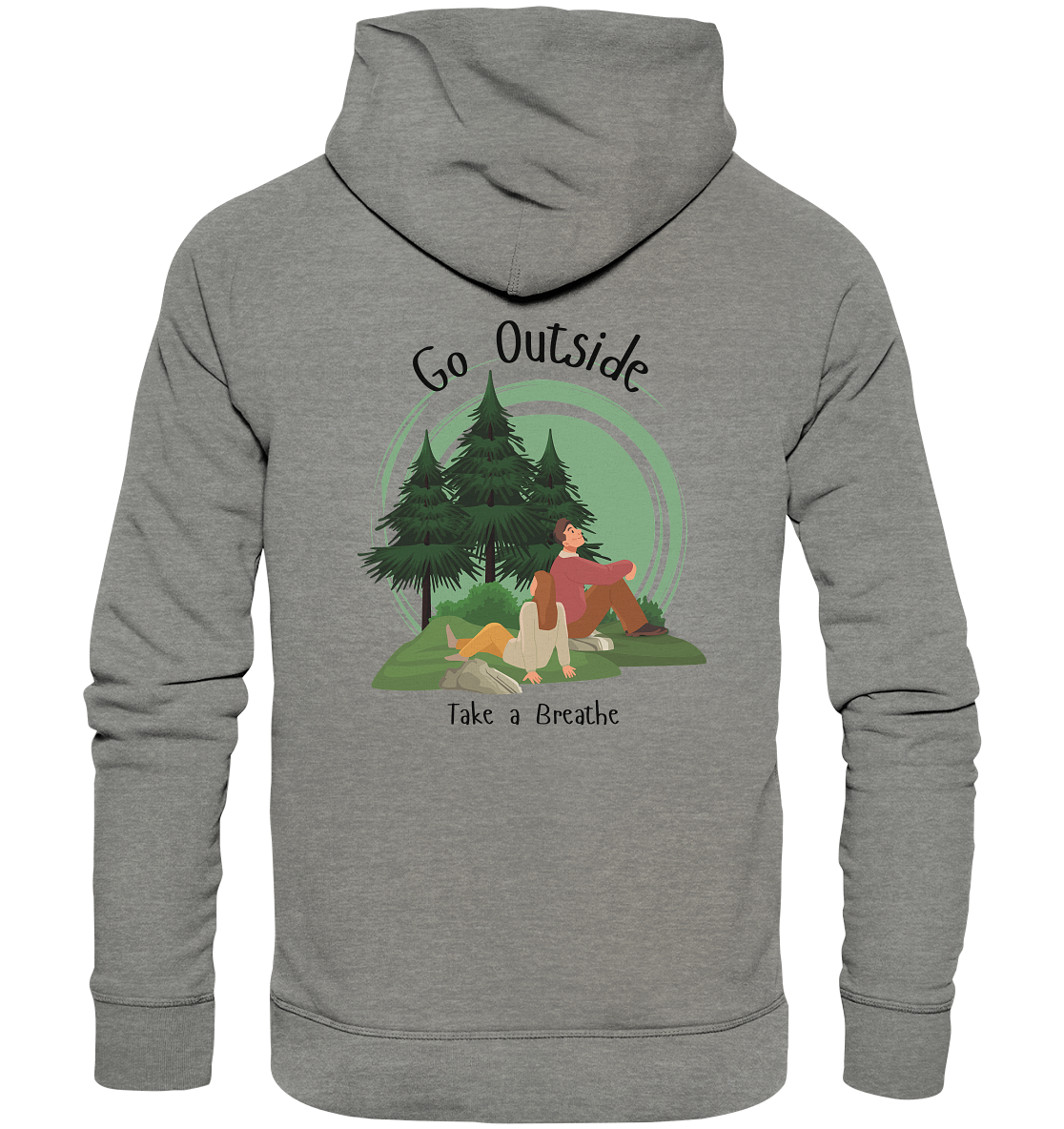 Nature Escape – Chill &amp; Relax - Organic Hoodie