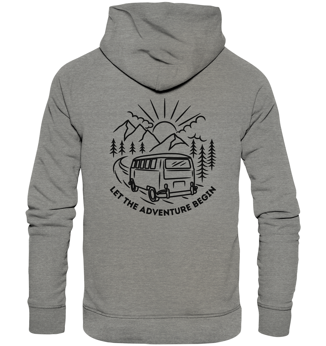 Let The Adventure Begins - Organic Hoodie