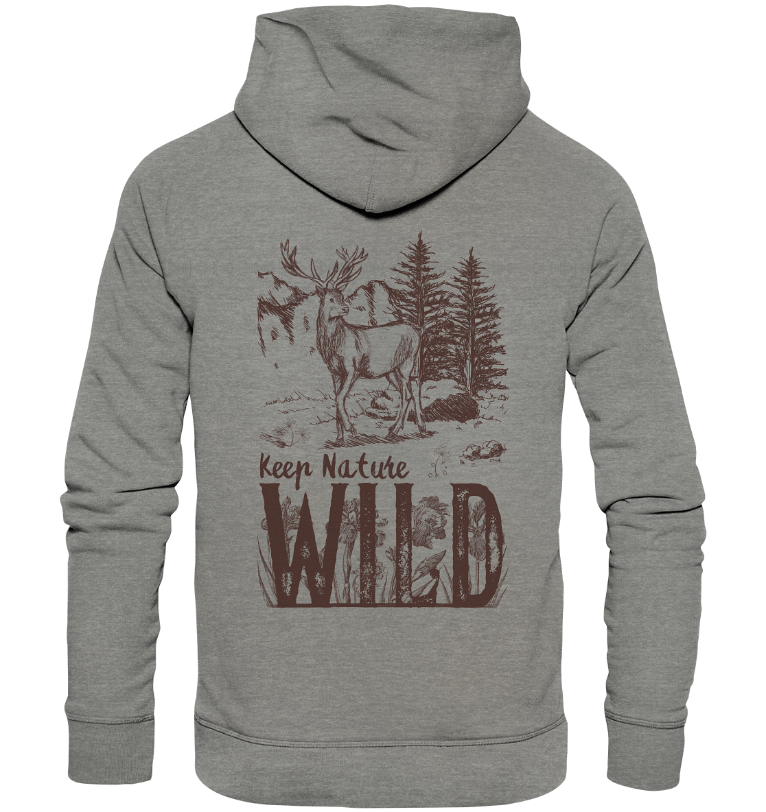 Keep Nature Wild - Organic Hoodie