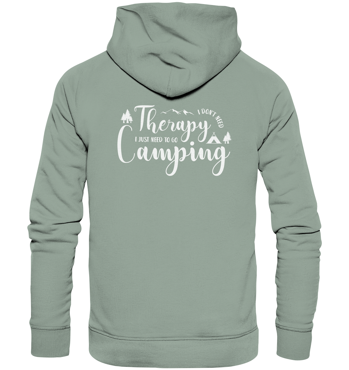 Camping Therapy - Organic Hoodie
