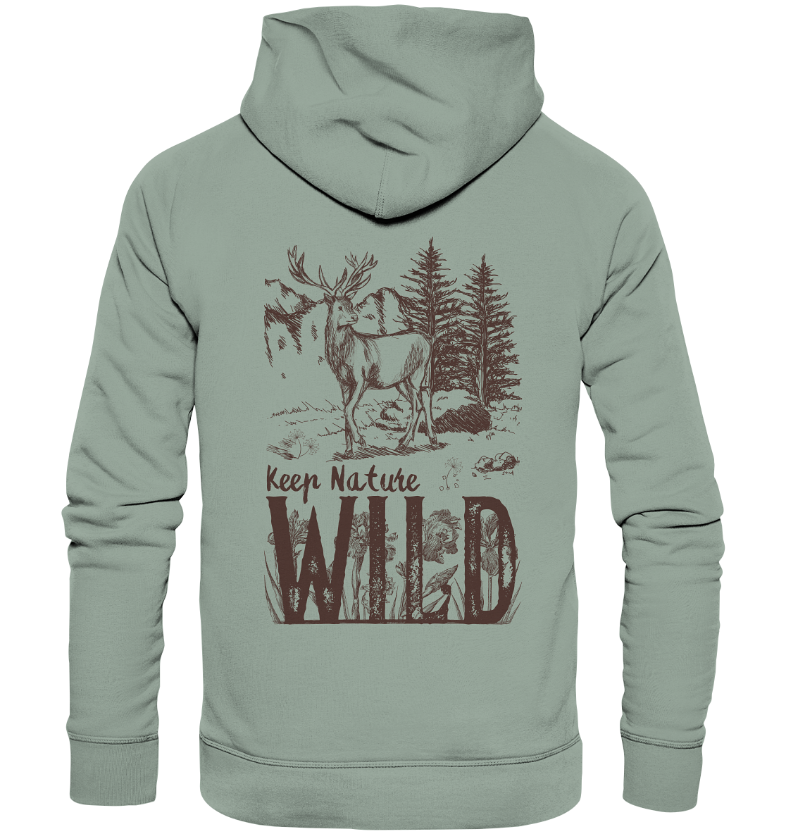 Keep Nature Wild - Organic Hoodie