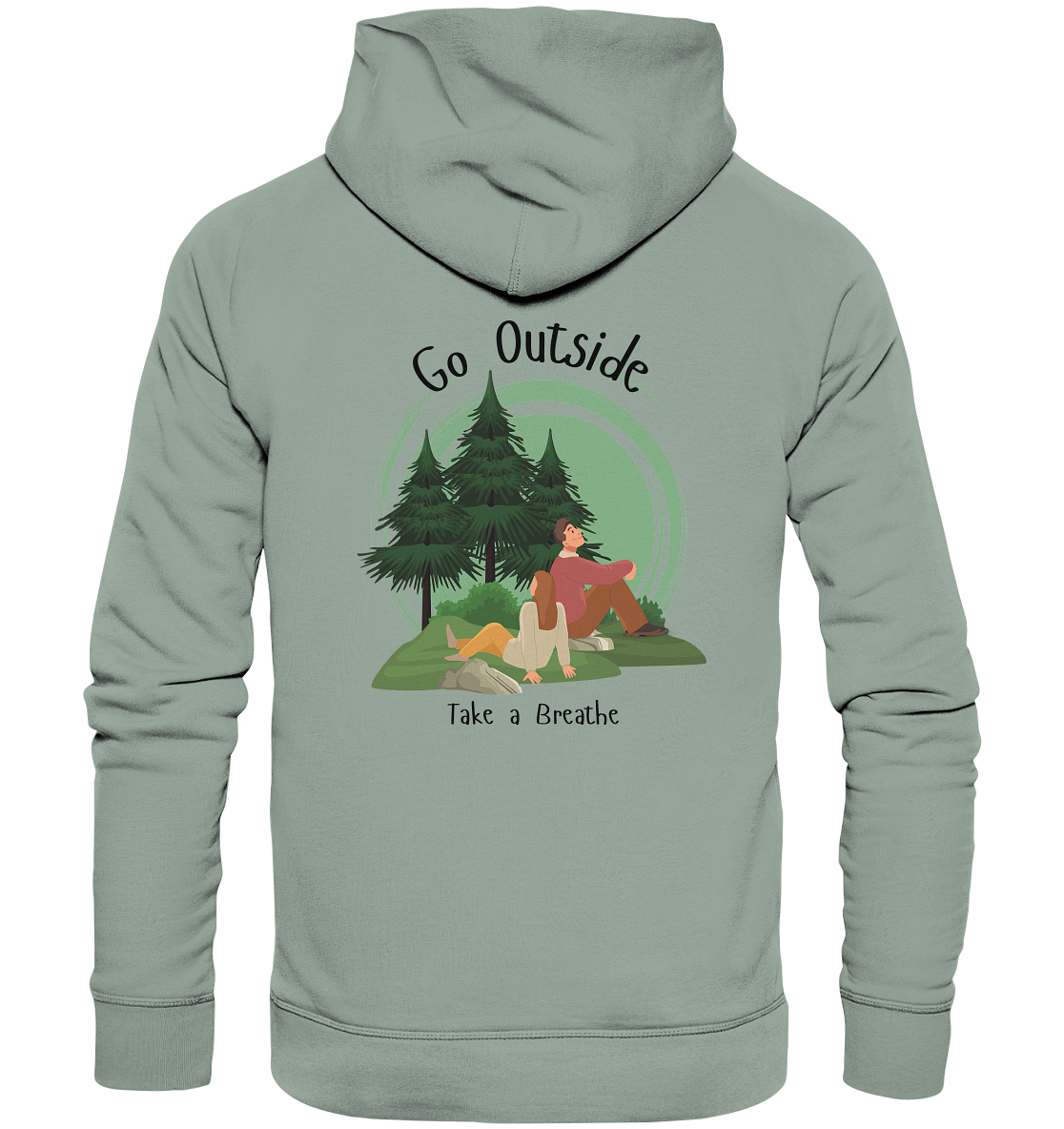 Nature Escape – Chill &amp; Relax - Organic Hoodie