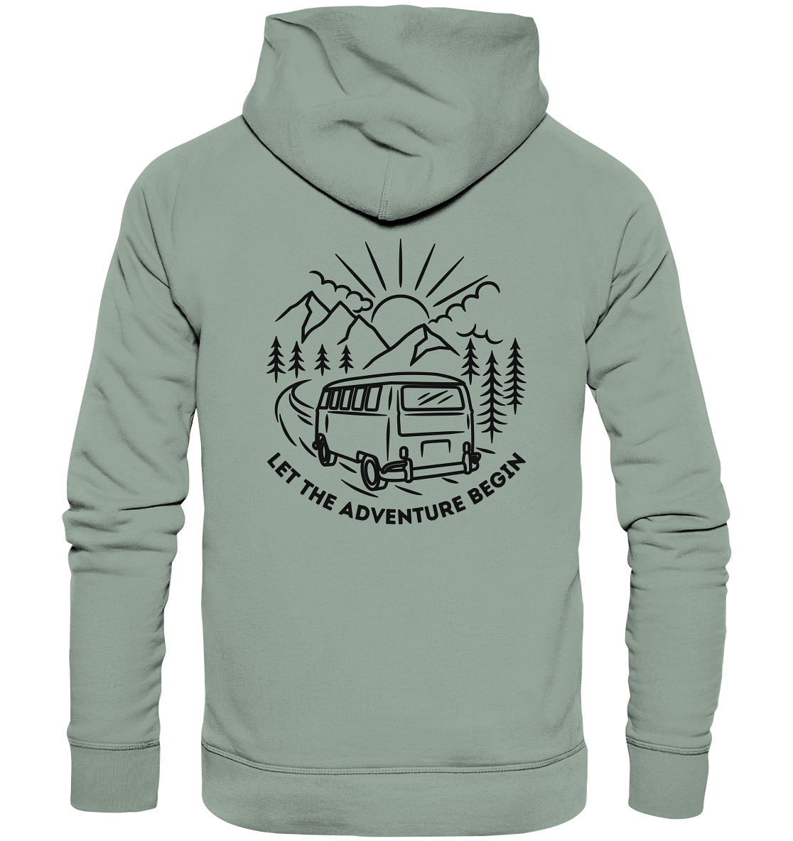 Let The Adventure Begins - Organic Hoodie