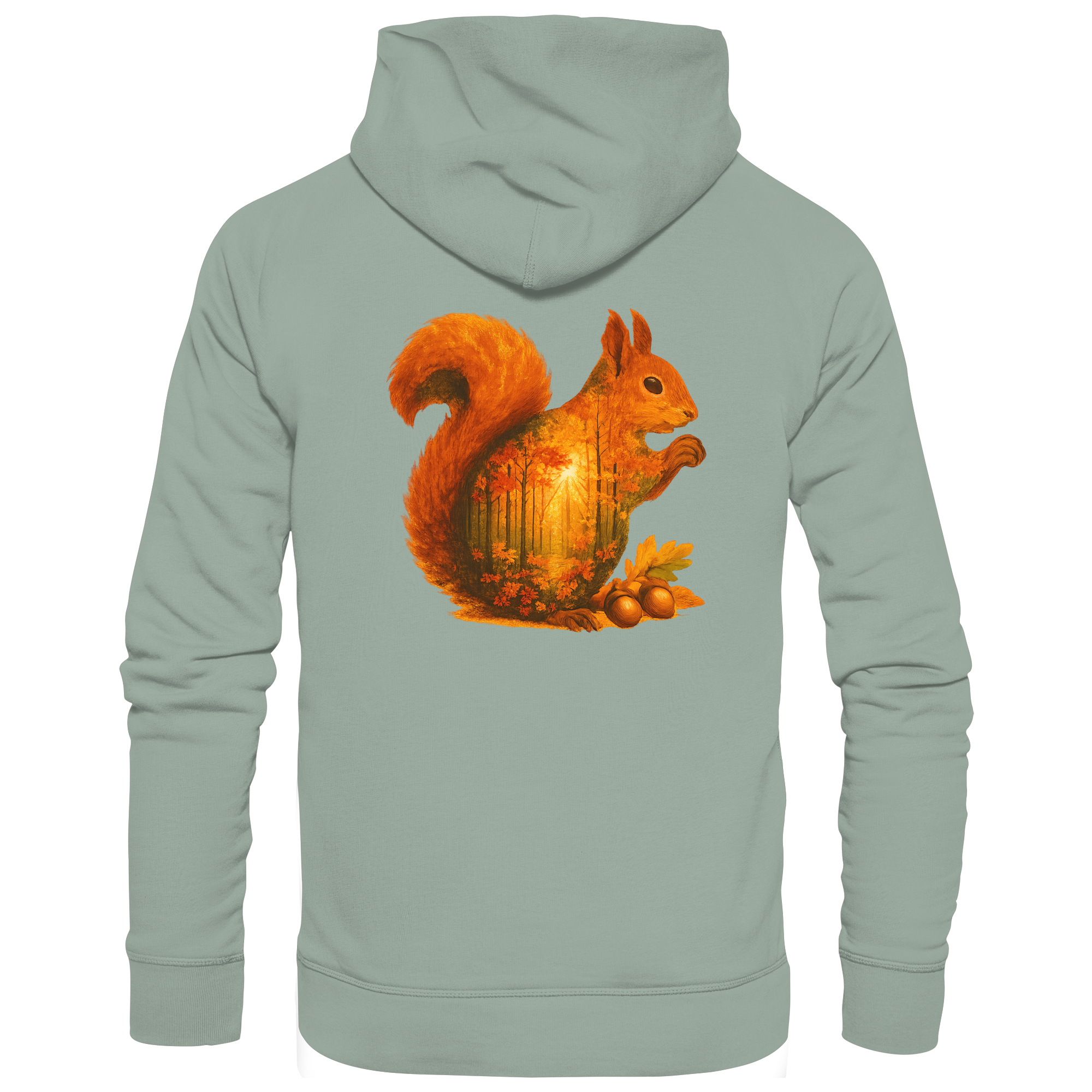 Eichhörnchen – Spirit of Energy - Organic Hoodie