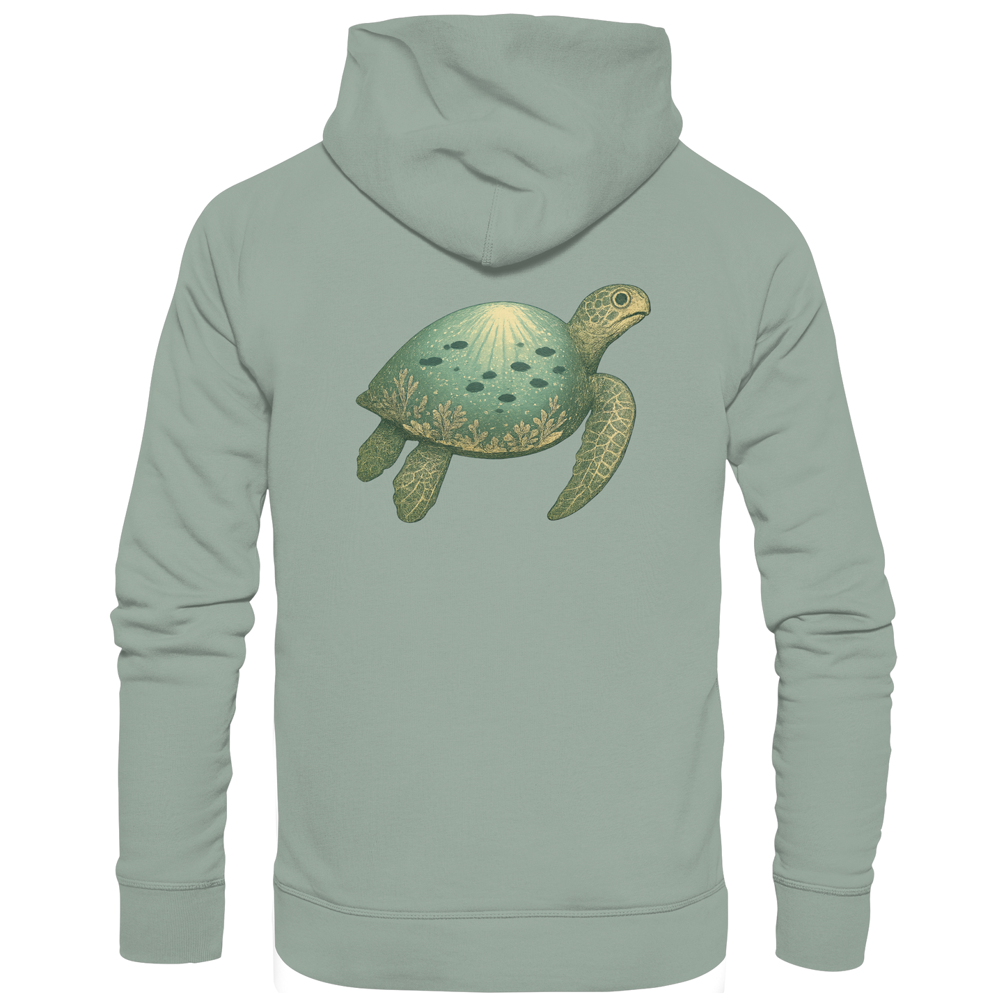 Meeresschildkröte – Spirit of Longevity - Organic Hoodie