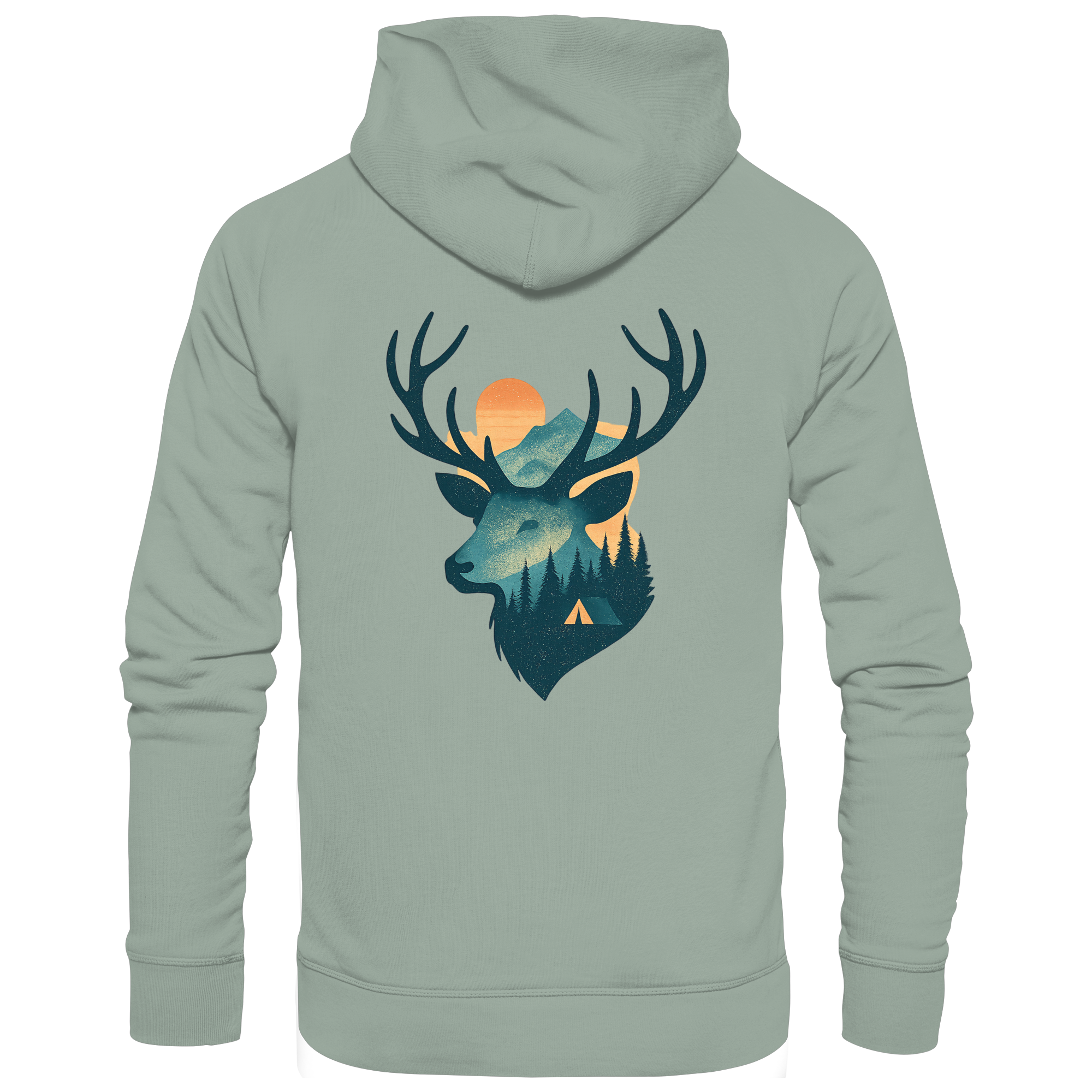 Hirsch – Spirit of Strength - Organic Hoodie