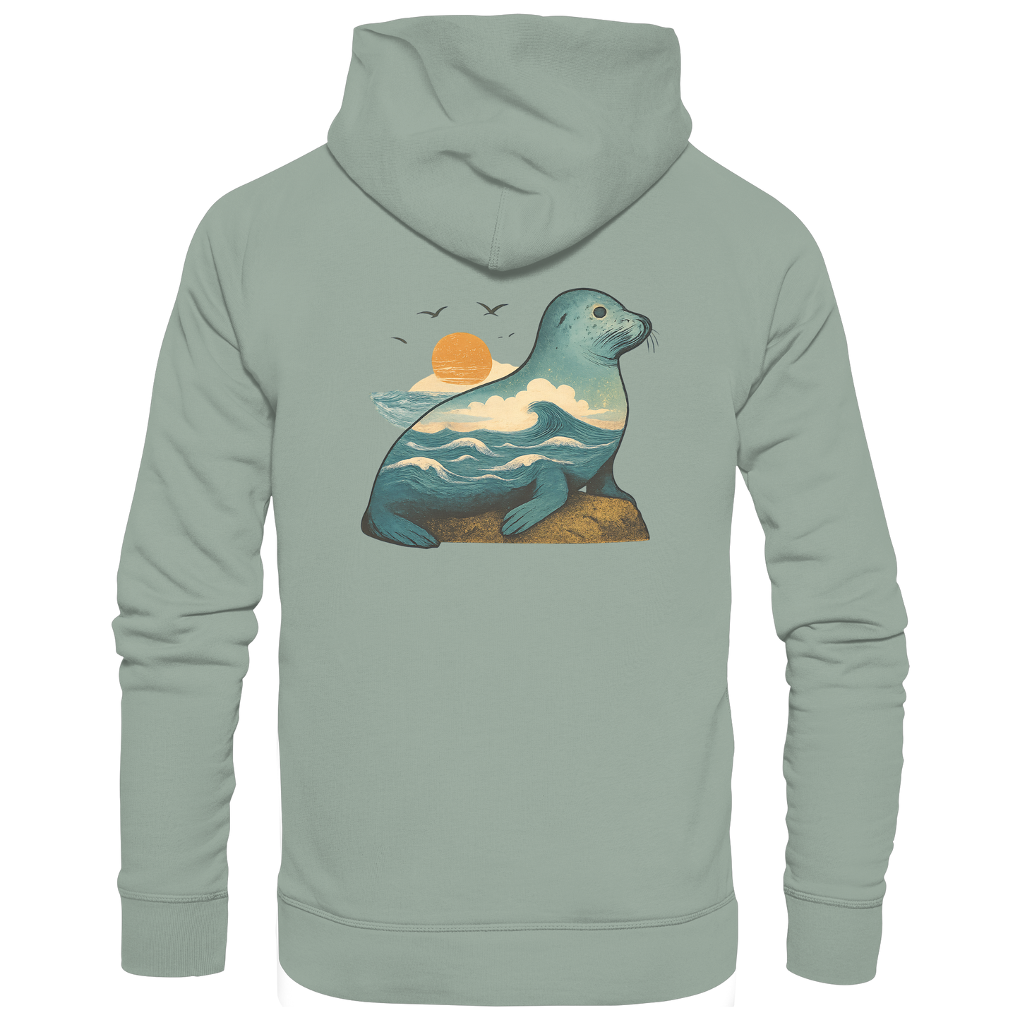 Seehund – Spirit of Balance - Organic Hoodie