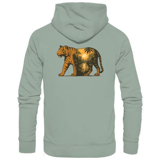 Tiger – Spirit of Passion - Organic Hoodie