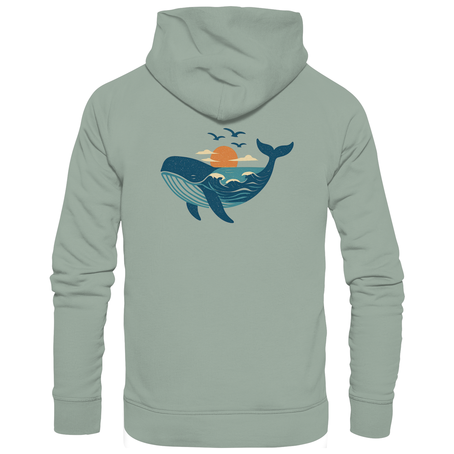 Wal – Spirit of Depth - Organic Hoodie