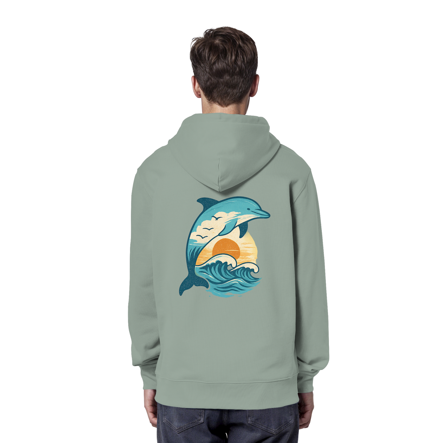 Delfin – Spirit of Joy - Organic Hoodie